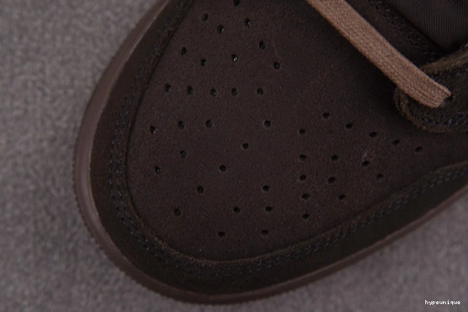 HYPE Velvet 1 DM7866-202 Brown Jordan Low Travis OG x Scott Air 0807